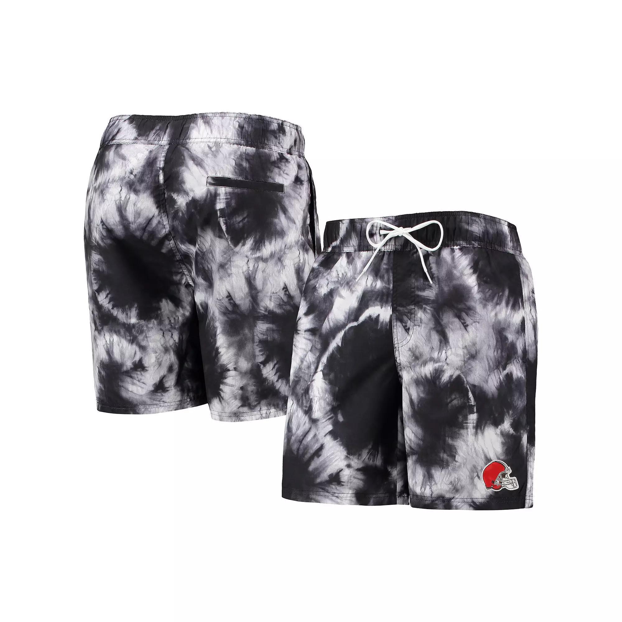 Men's G-III Sports by Carl Banks Black Cleveland Browns Splash Volley Swim Shorts, Size: 2XL Product Image