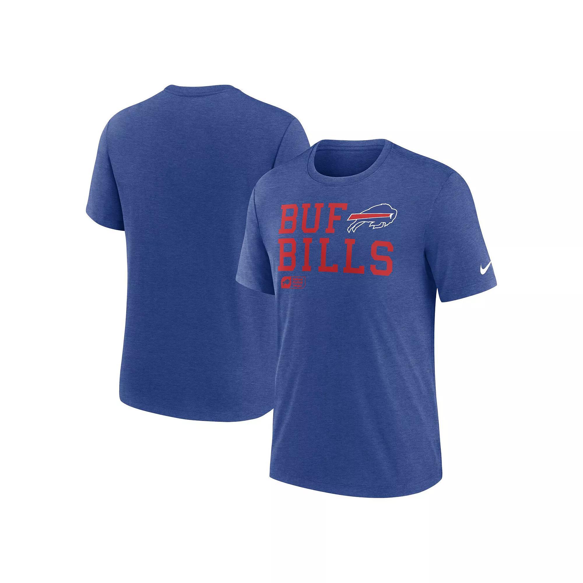 Men's Nike Heather Red Cincinnati Reds Cooperstown Collection Eras Tri-Blend T-Shirt, Size: Large, Red Red Product Image