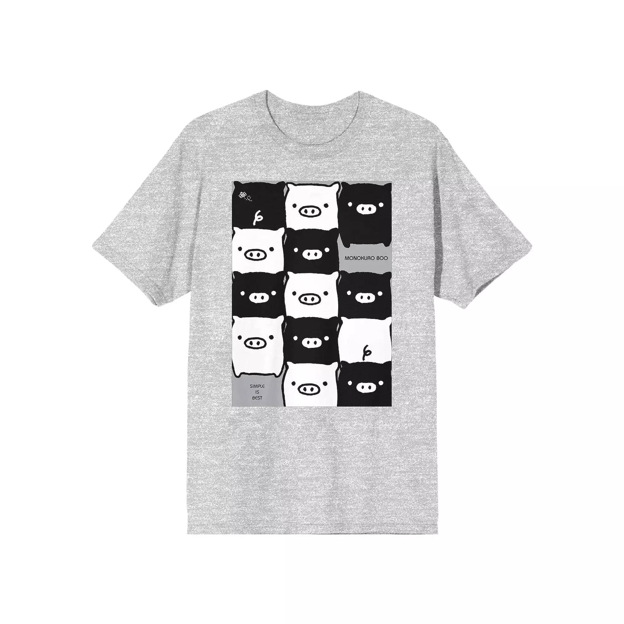 Mens Monokuro Boo Stacked Graphic Tee Product Image