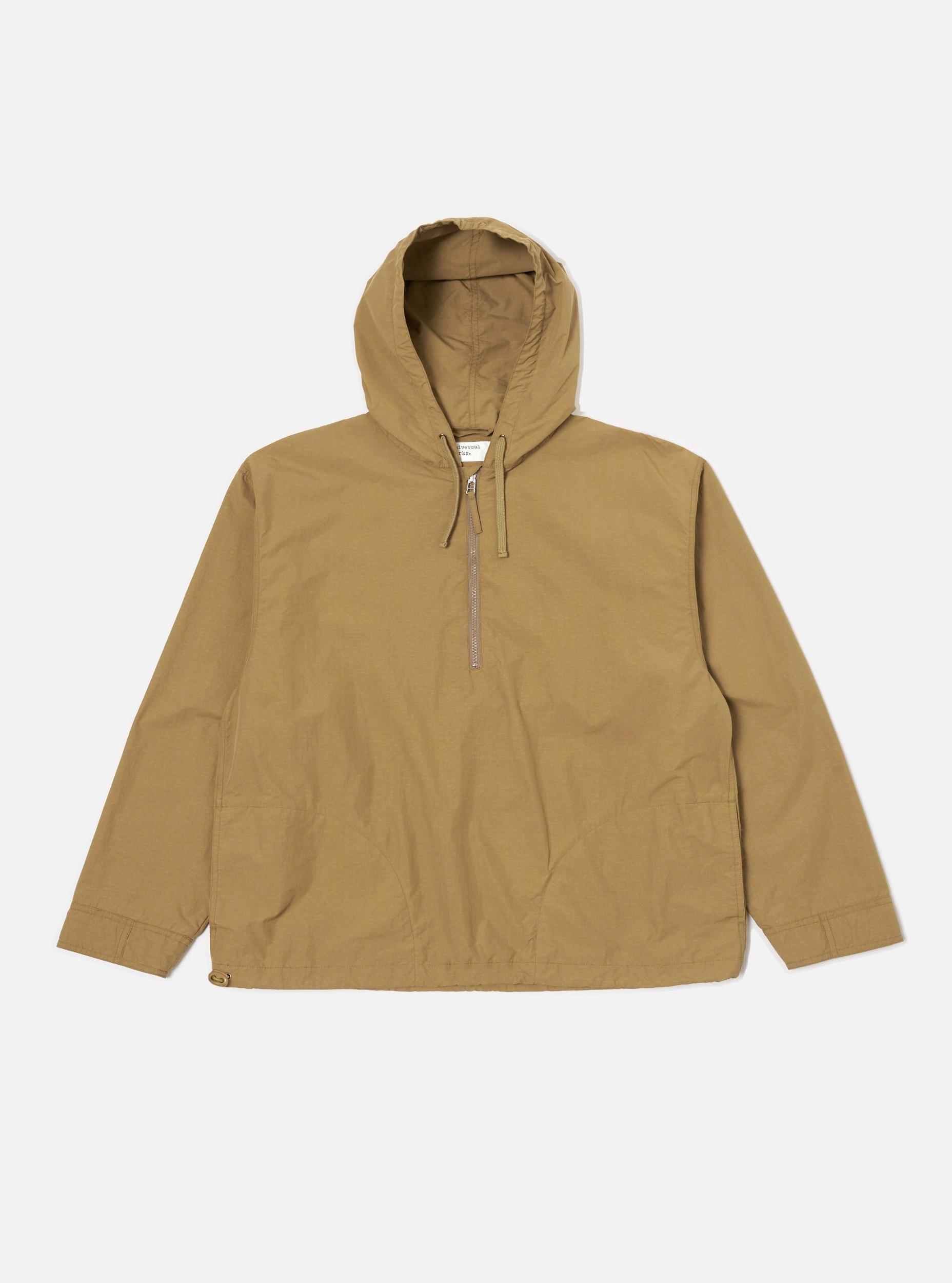 Universal Works Liam Jacket in Dark Sand Peach Recycled Nylon Product Image