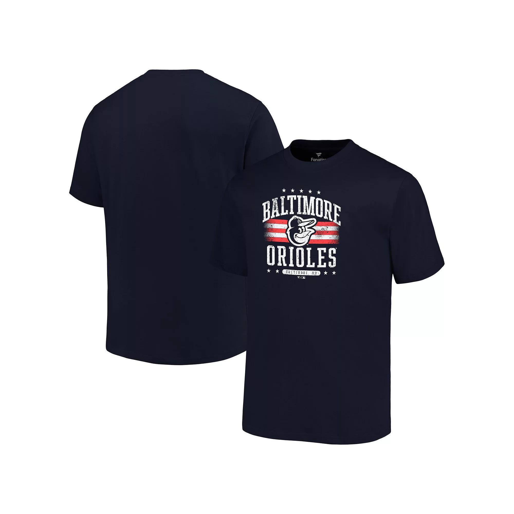 Men's Profile  Navy Texas Rangers Big & Tall Americana T-Shirt, Size: 3XB, Blue Product Image