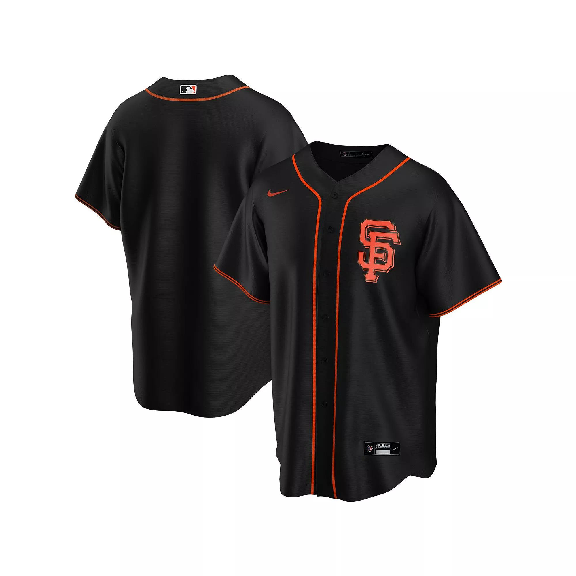 Mens Nike Pittsburgh Pirates Alternate Replica Team Jersey Product Image