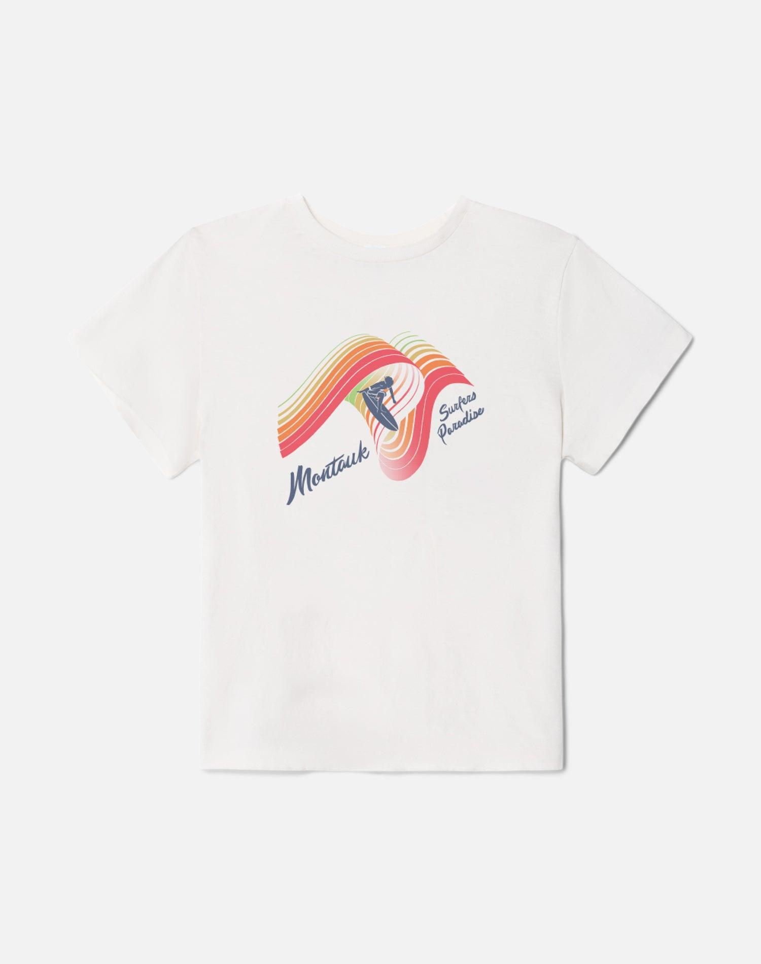 Classic "Montauk" Tee -  Vintage White Female Product Image