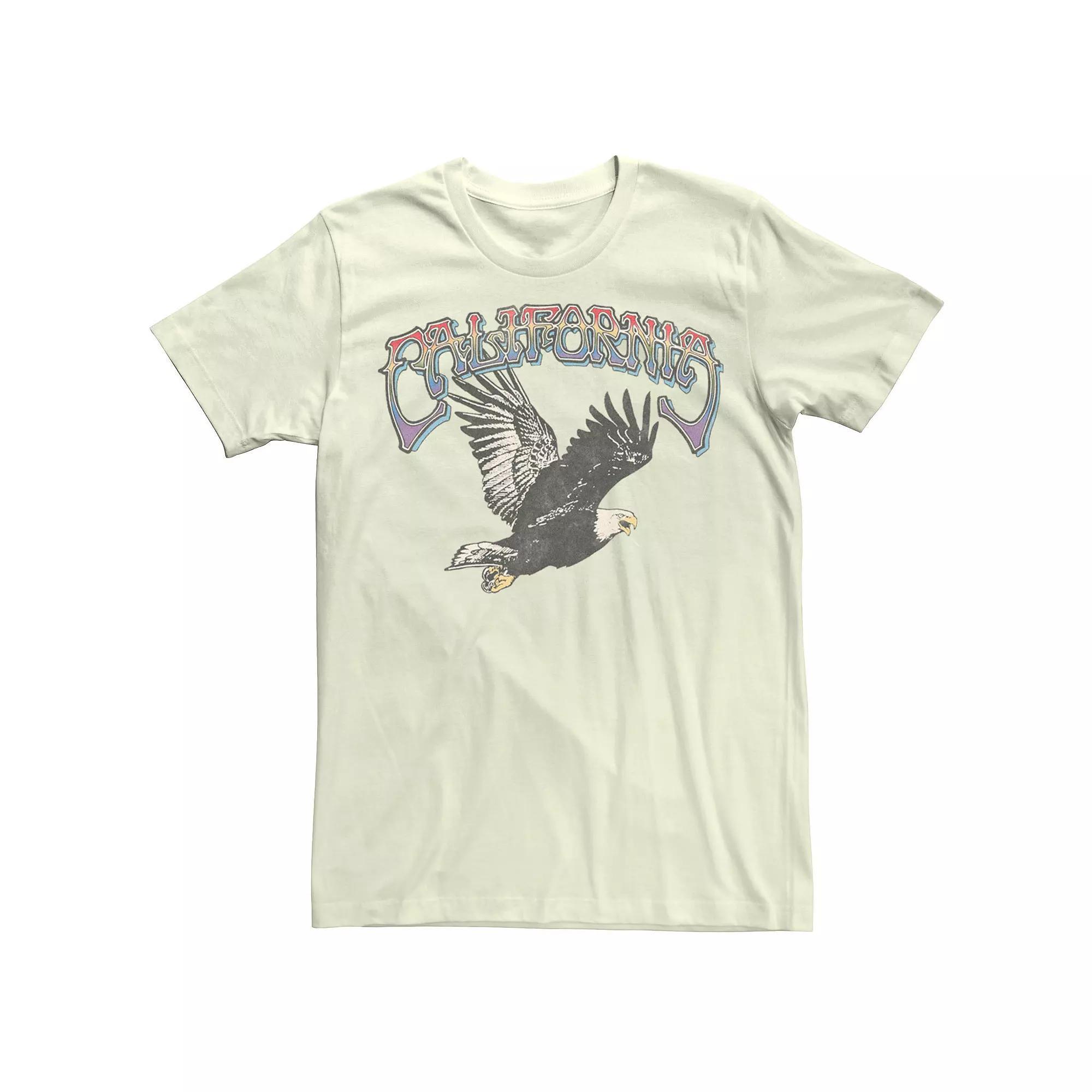 Men's California Eagle Arch Tee, Size: Large, Natural Product Image