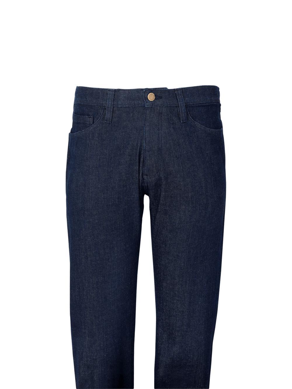 Denim Five Pocket Pants - Black Product Image