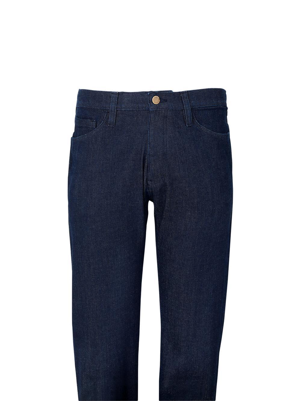 Denim Five Pocket Pants - Black Product Image