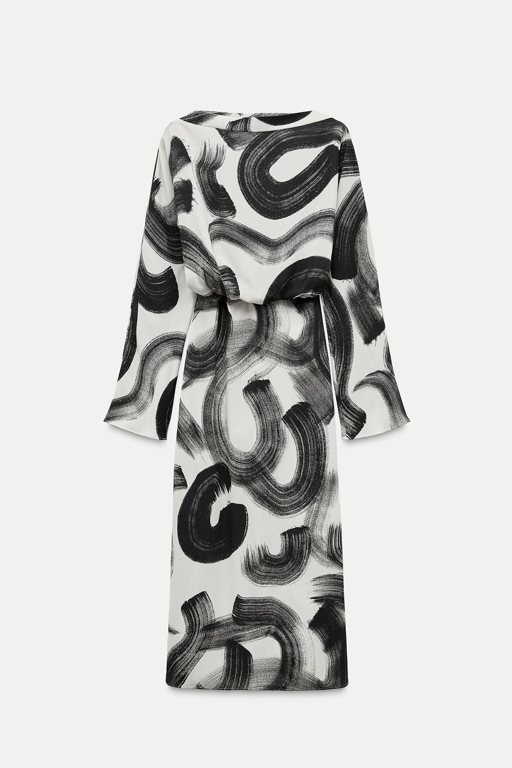PRINTED DRESS ZW COLLECTION Product Image