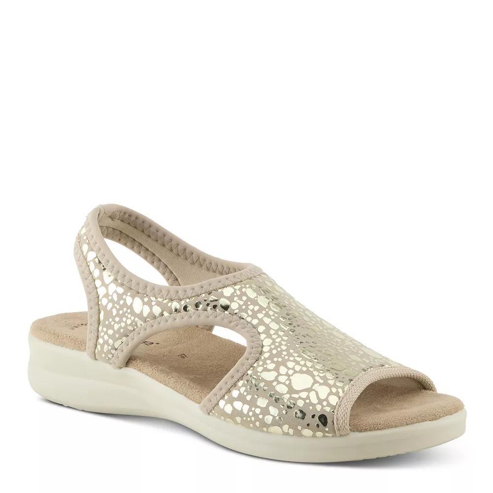 Flexus Nyaman-Crackle Womens Ankle Strap Sandals Product Image