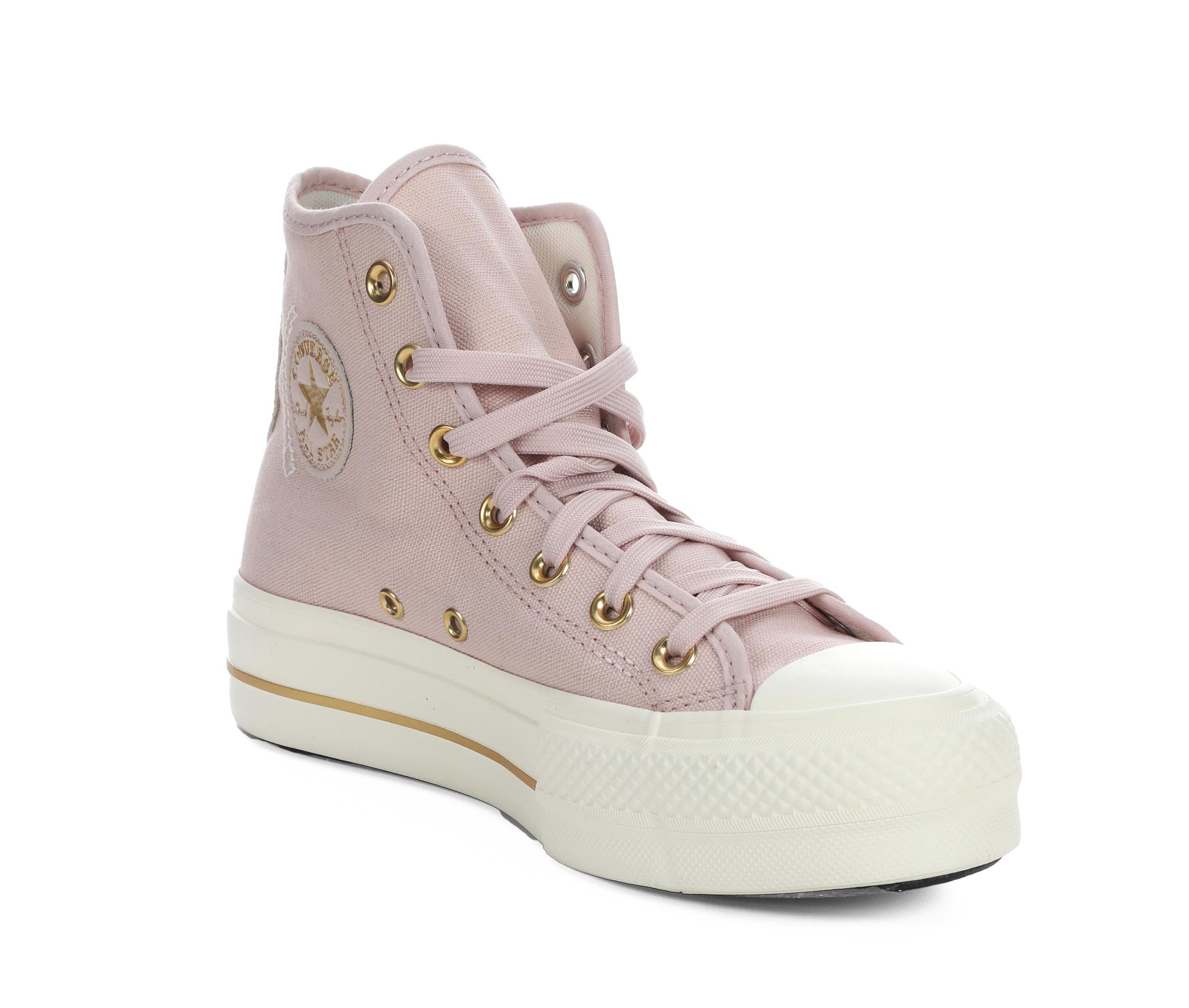 Women's Converse Chuck Taylor Seasonal Lift Hi Sustainable Platform Sneakers Product Image