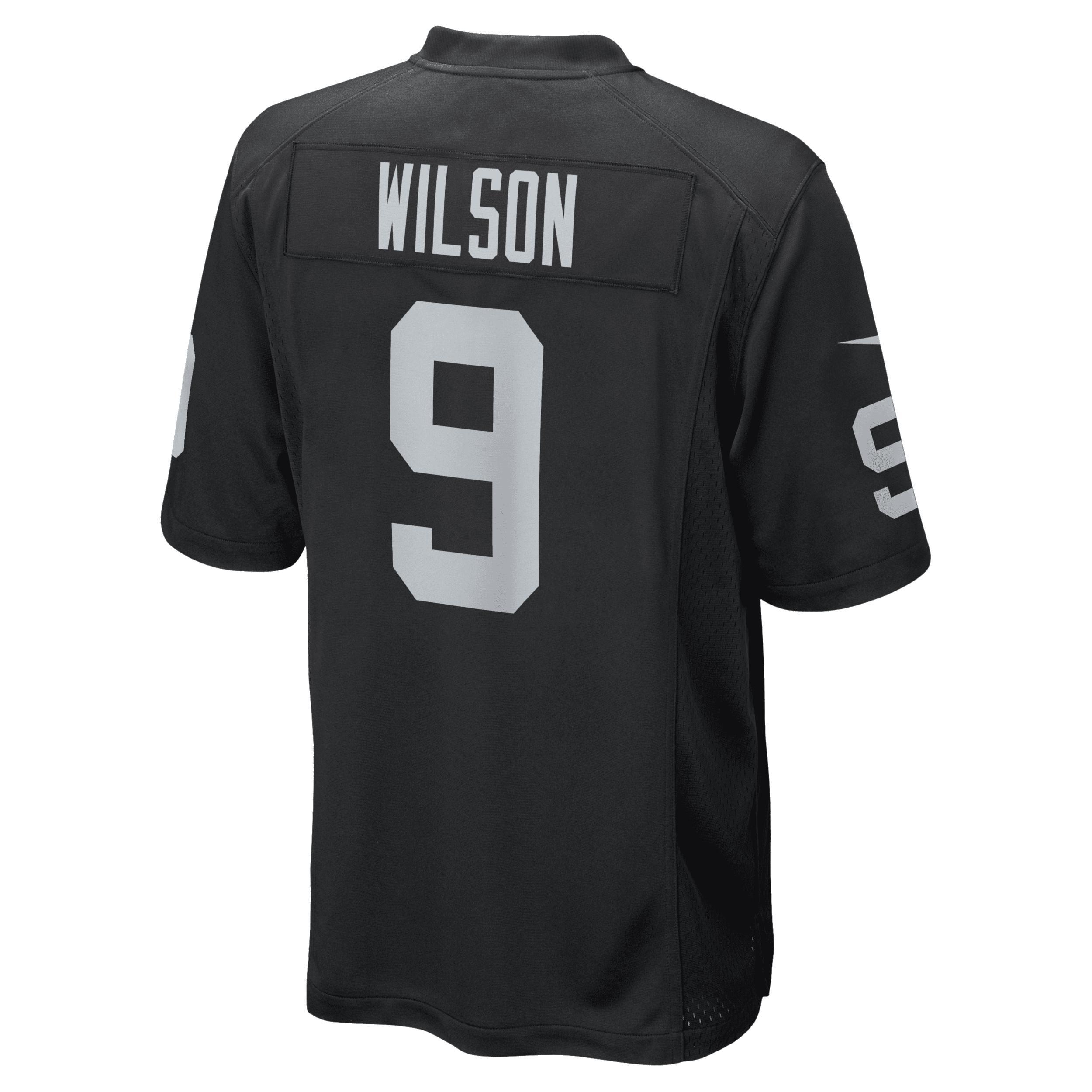 Men's Nike Tyree Wilson Black Las Vegas Raiders 2023 NFL Draft First Round Pick Game Jersey, Size: Medium, Lvr Black Product Image