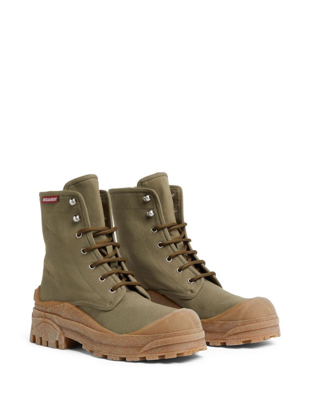 canvas ankle boots Product Image