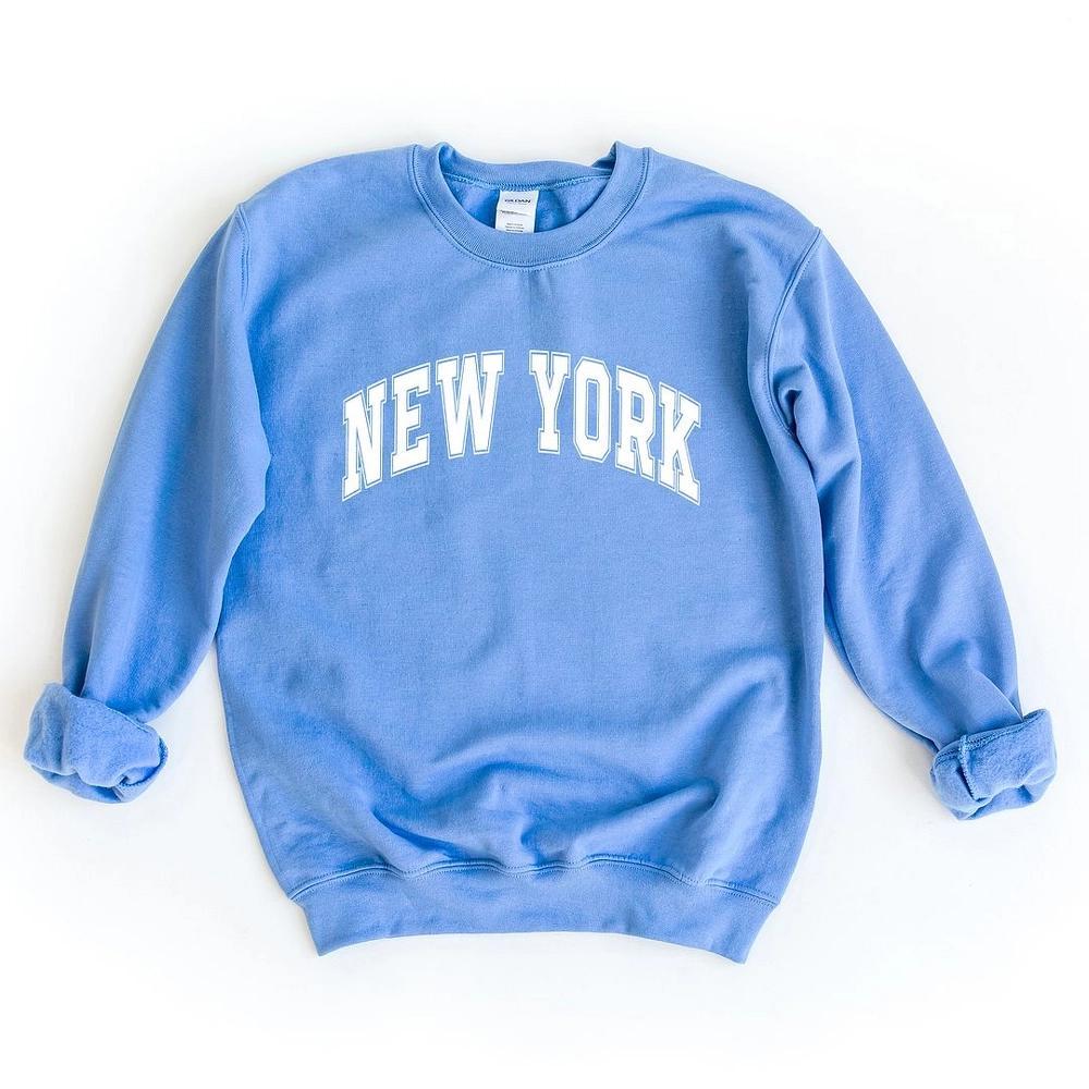 Simply Sage Market Women's Graphic Sweatshirt Varsity New York Product Image