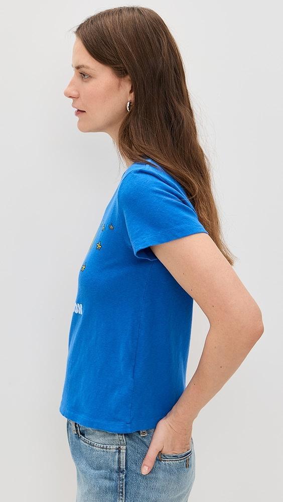 RE/DONE Classic Tee Snoopy Moon | Shopbop Product Image