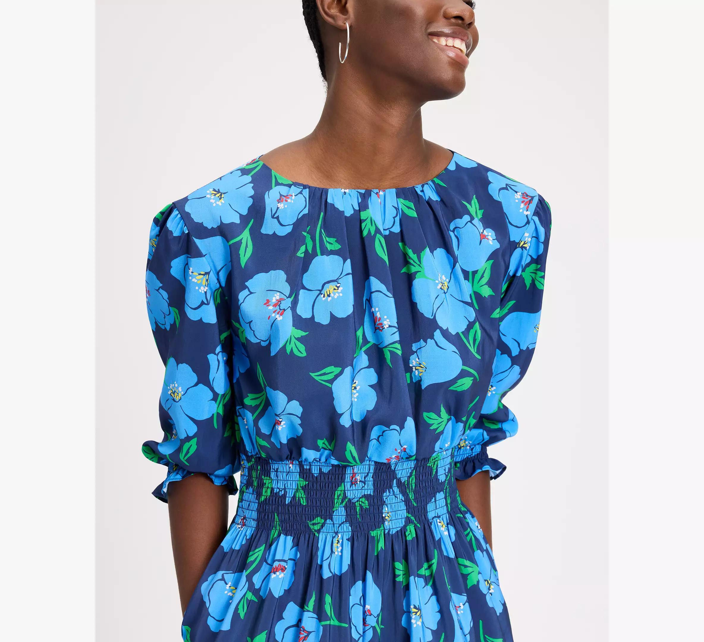 Springtime Blooms Smocked Dress Product Image
