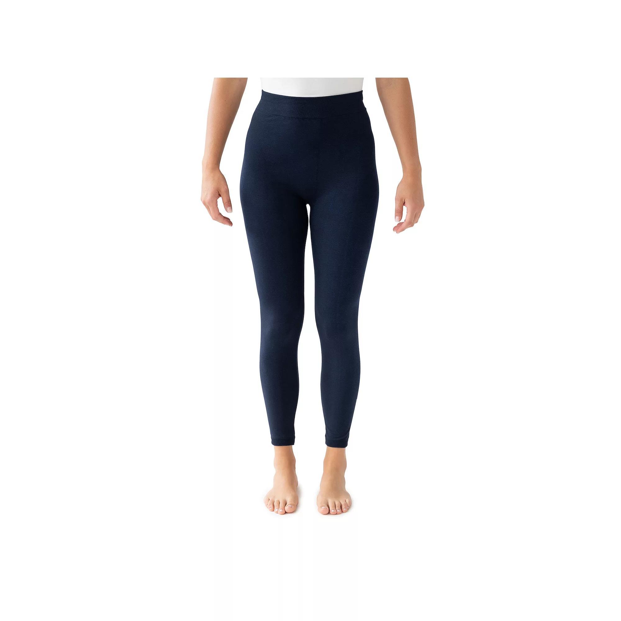 Womens MUK LUKS Faux Denim Leggings Product Image