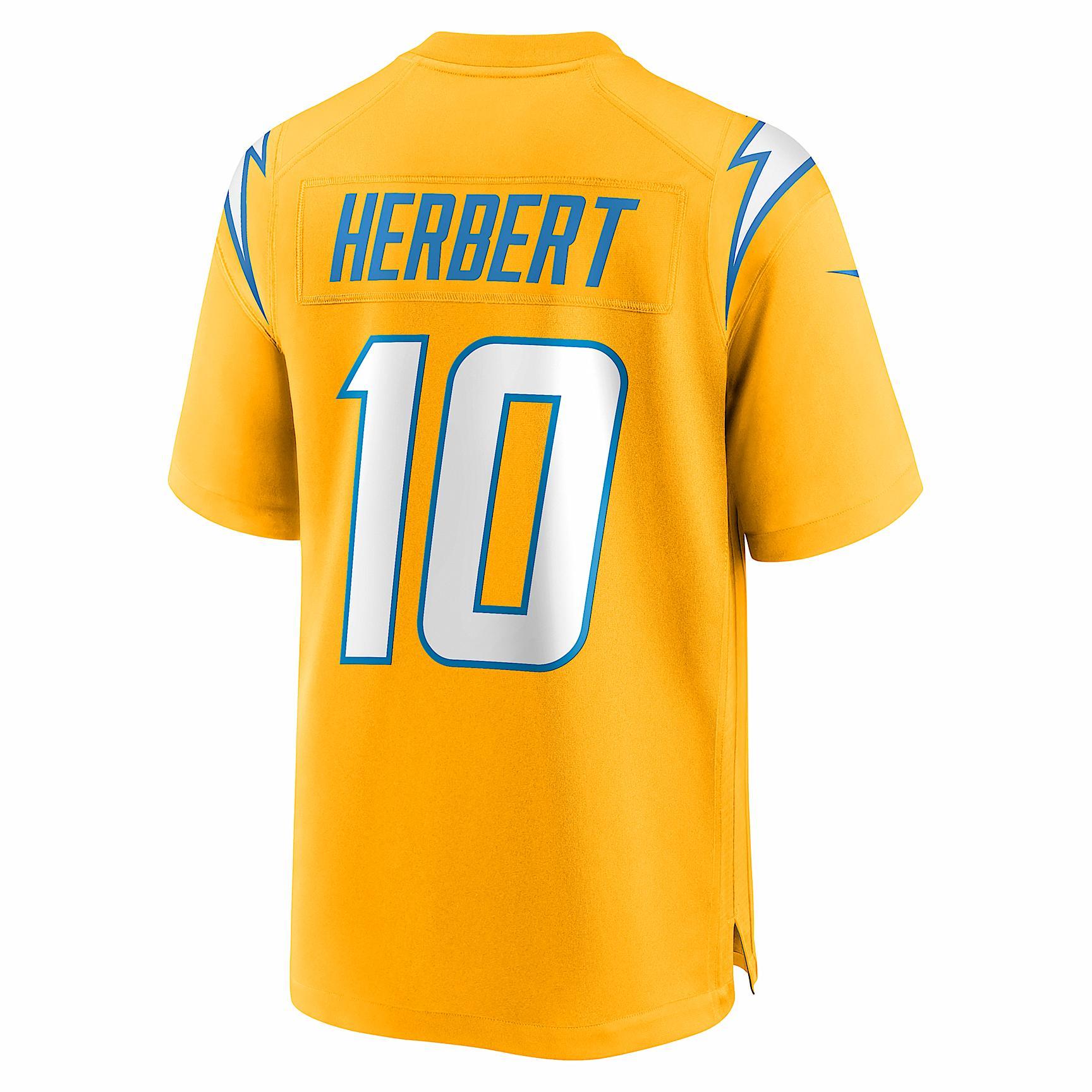Justin Herbert Los Angeles Chargers Nike Men's NFL Game Jersey Product Image