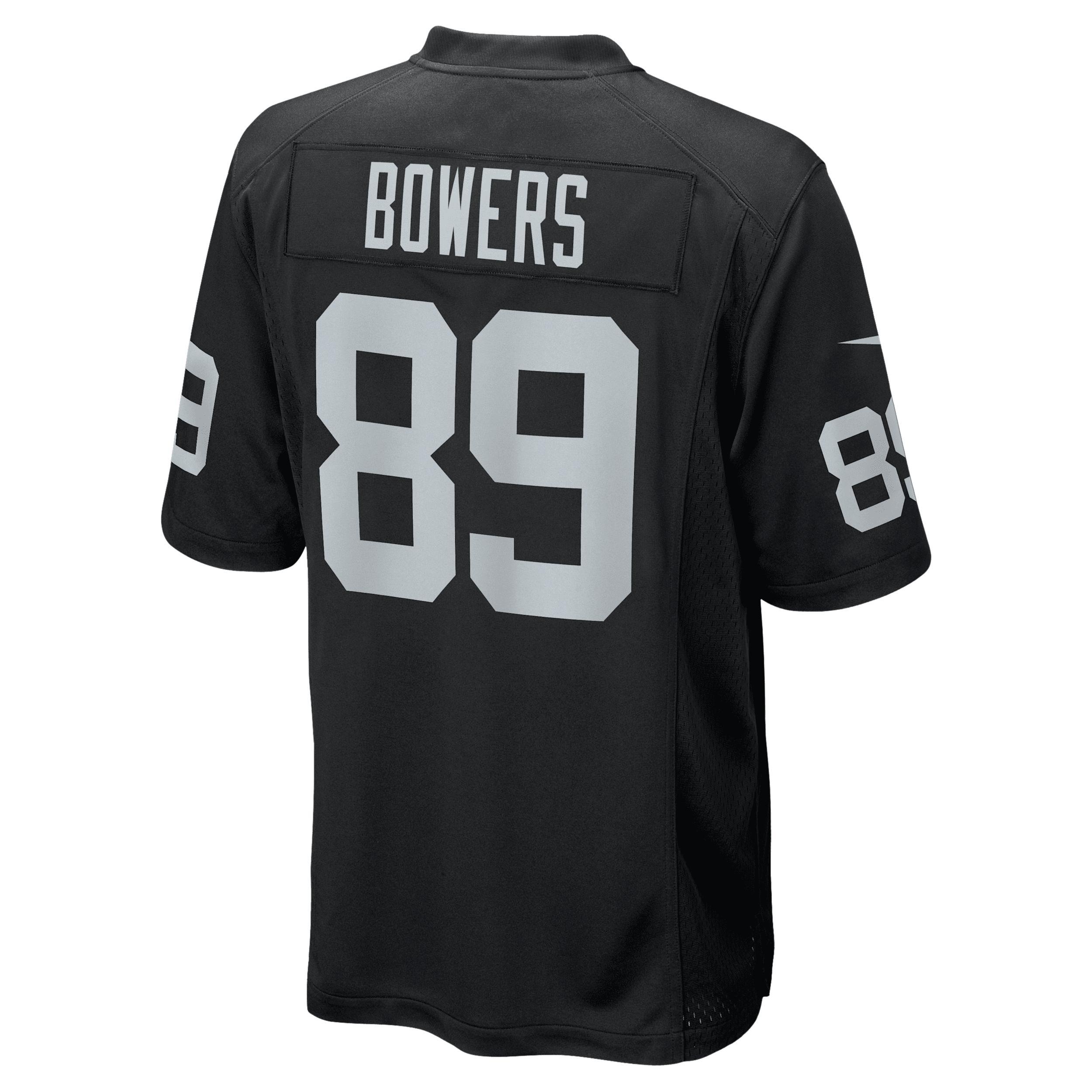 Brock Bowers Las Vegas Raiders Nike Men's NFL Game Jersey Product Image