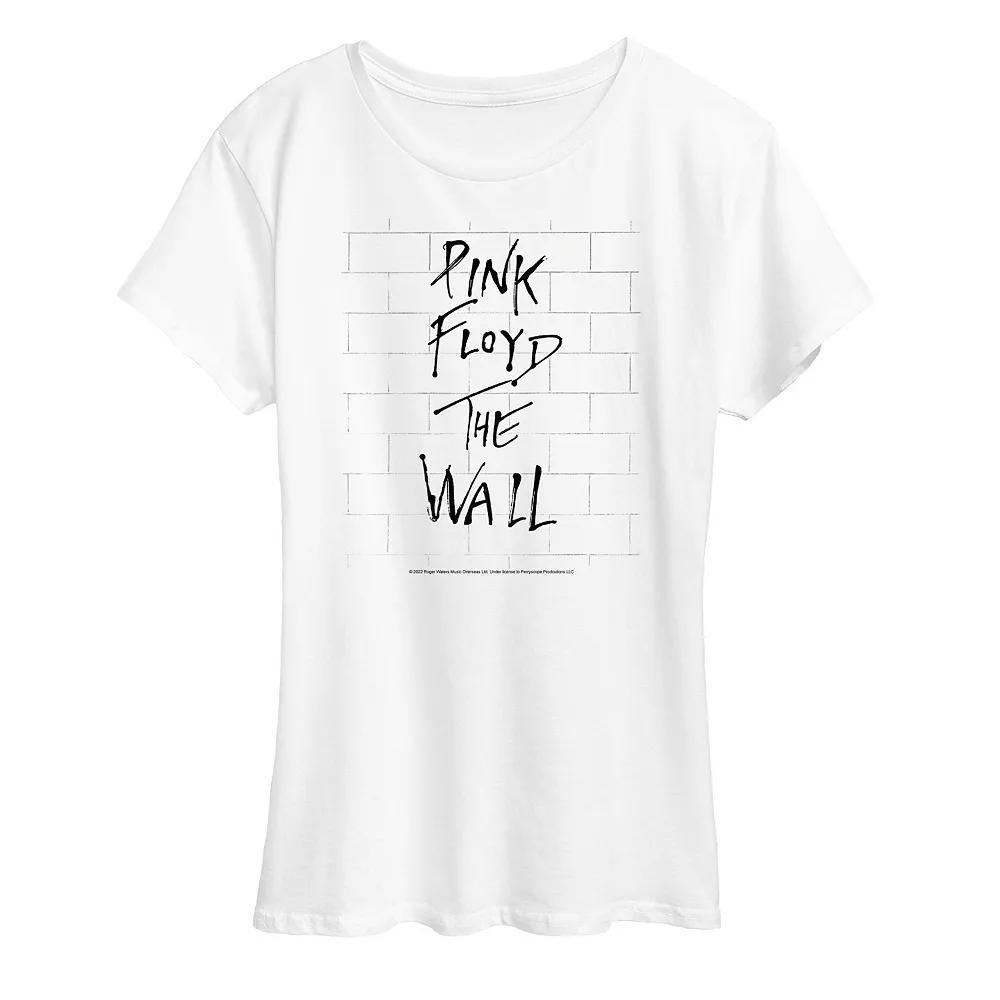 Women's Pink Floyd The Wall Graphic Tee, Girl's, Size: XL, White Product Image