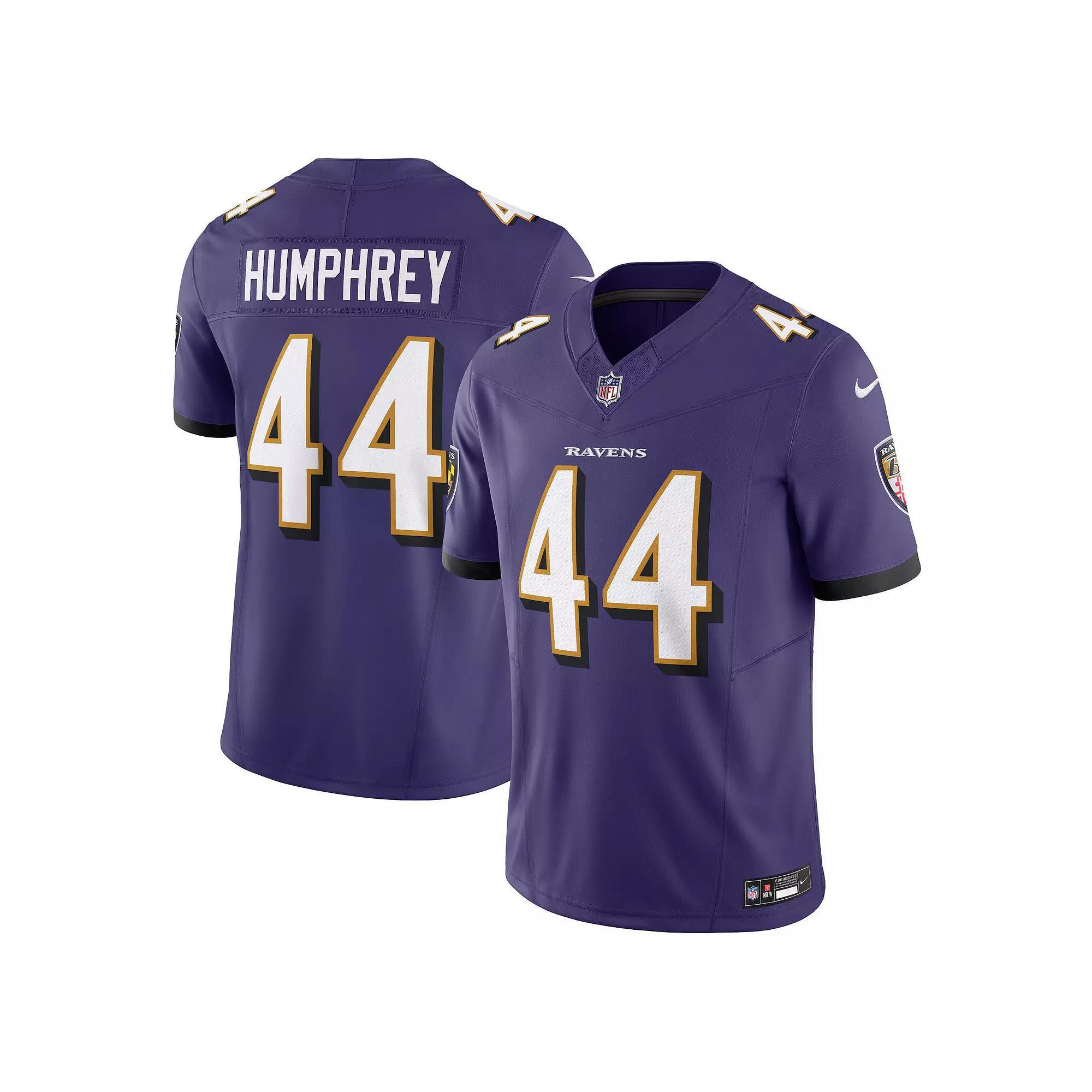 Men's Nike Marlon Humphrey Purple Baltimore Ravens Vapor F.U.S.E. Limited Jersey, Size: 3XL Product Image
