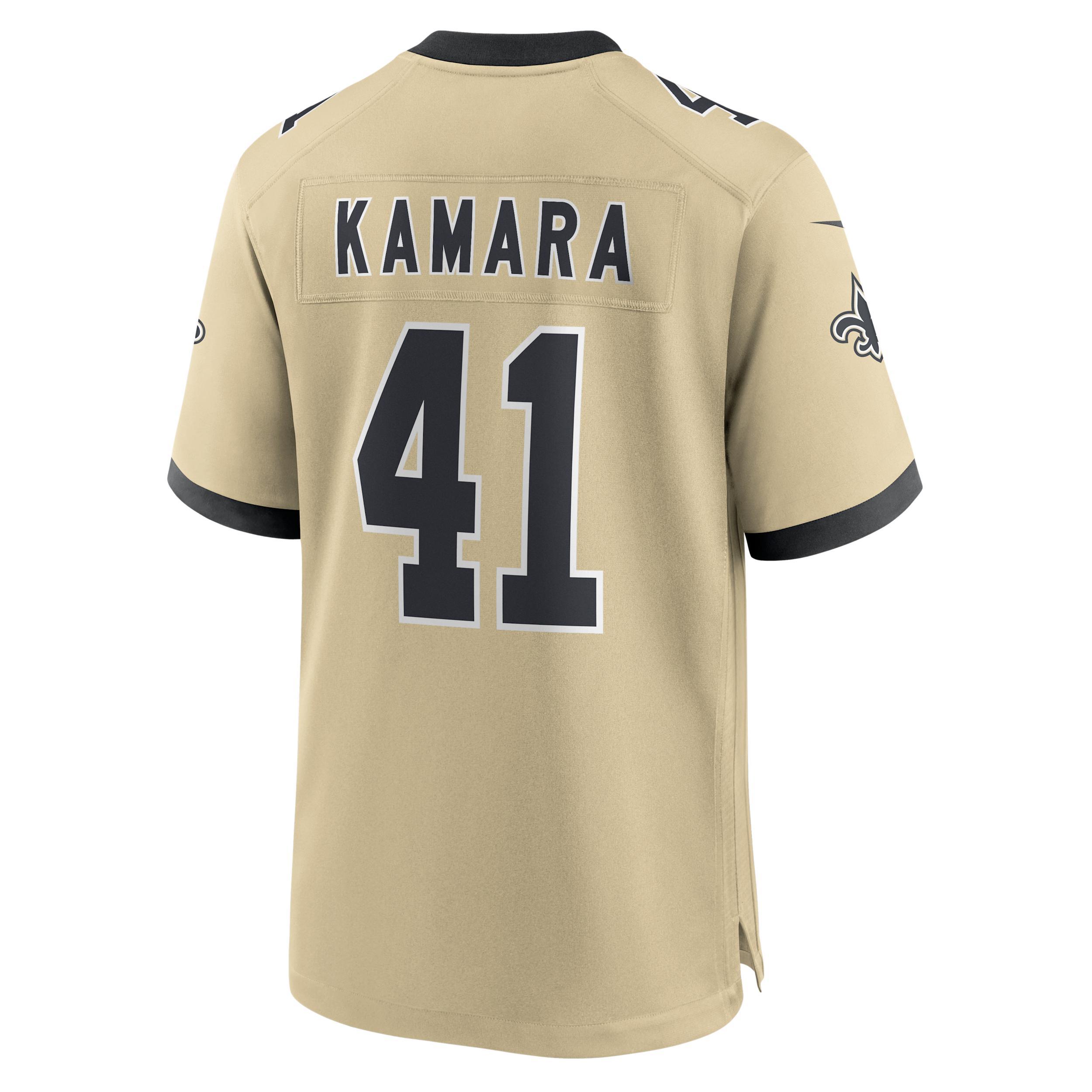 Alvin Kamara New Orleans Saints Men's Nike NFL Game Jersey Product Image