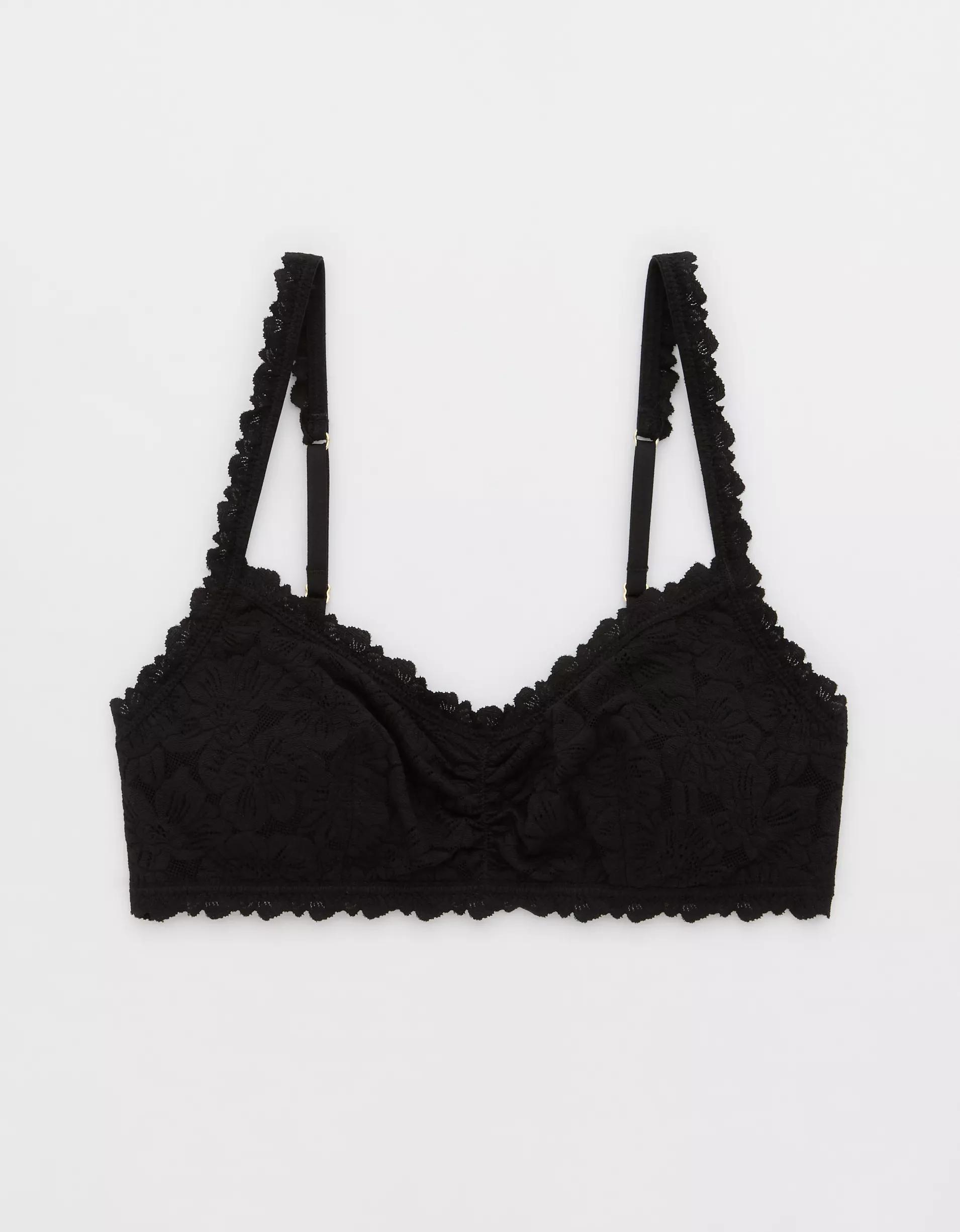 Show Off Rosey Lace Scoop Bralette Product Image