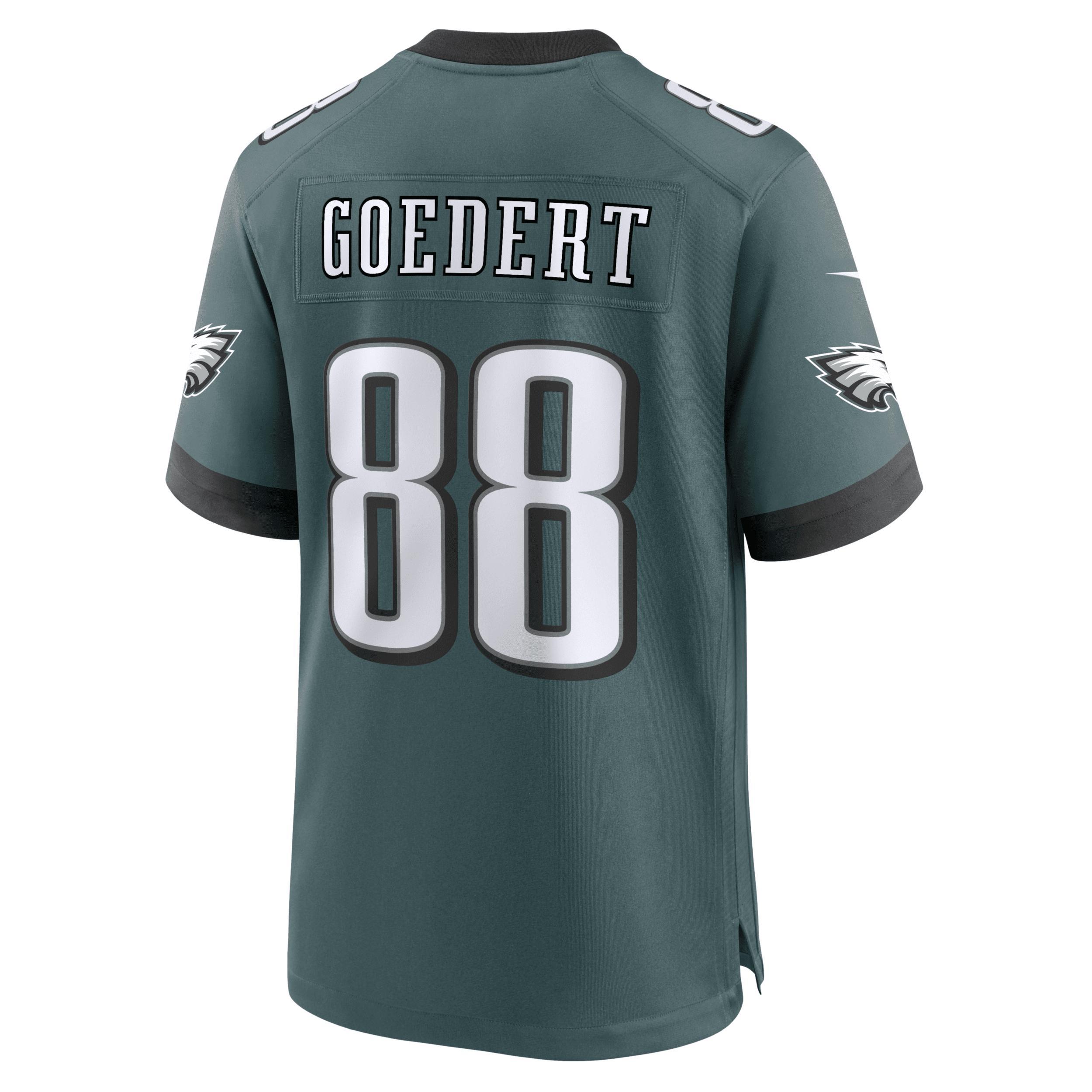 Men's Nike Dallas Goedert Midnight Green Philadelphia Eagles Team Game Jersey, Size: XL Product Image