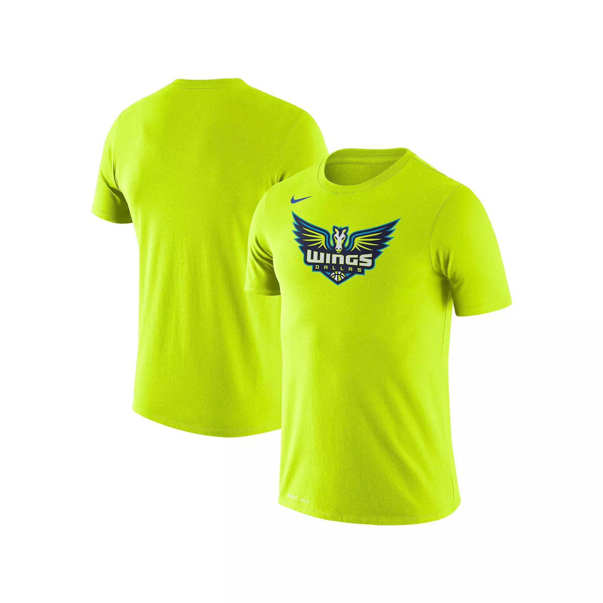 Men's Nike Green Dallas Wings Logo Performance T-Shirt, Size: Large, Dlw Green Product Image