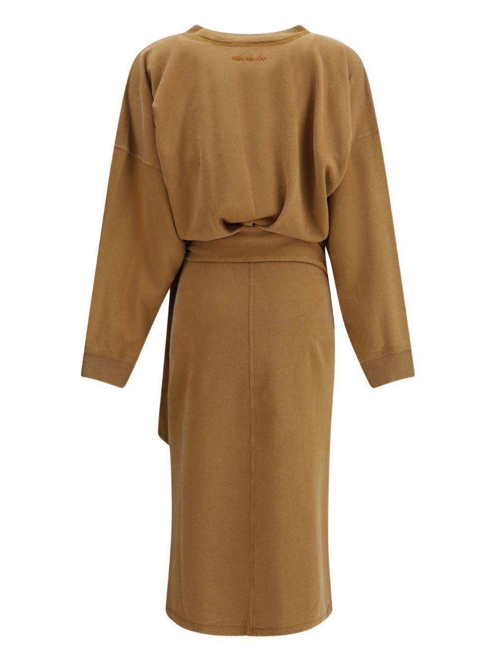 Sandrina wrap midi dress Product Image