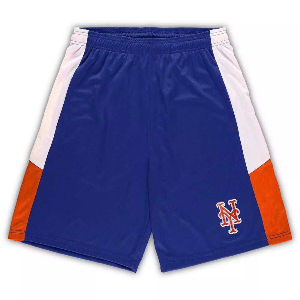 Men's Royal New York Mets Big & Tall Team Shorts, Size: 3XB, Blue Product Image