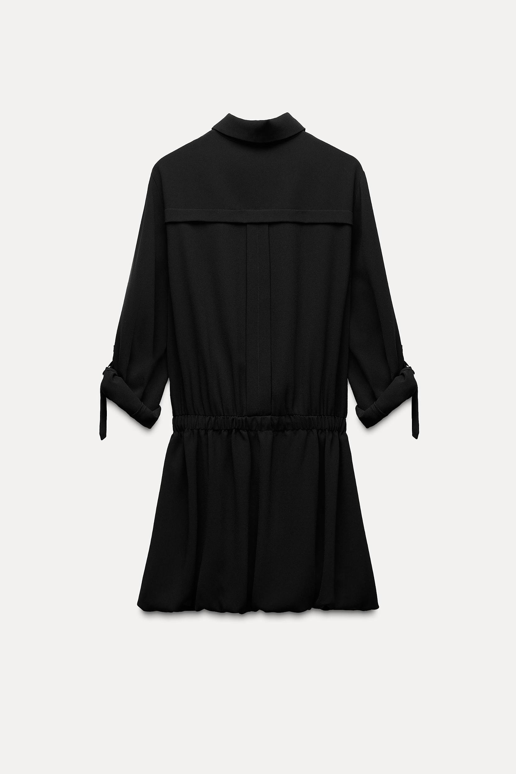 BALLOON HEM MINI DRESS Product Image