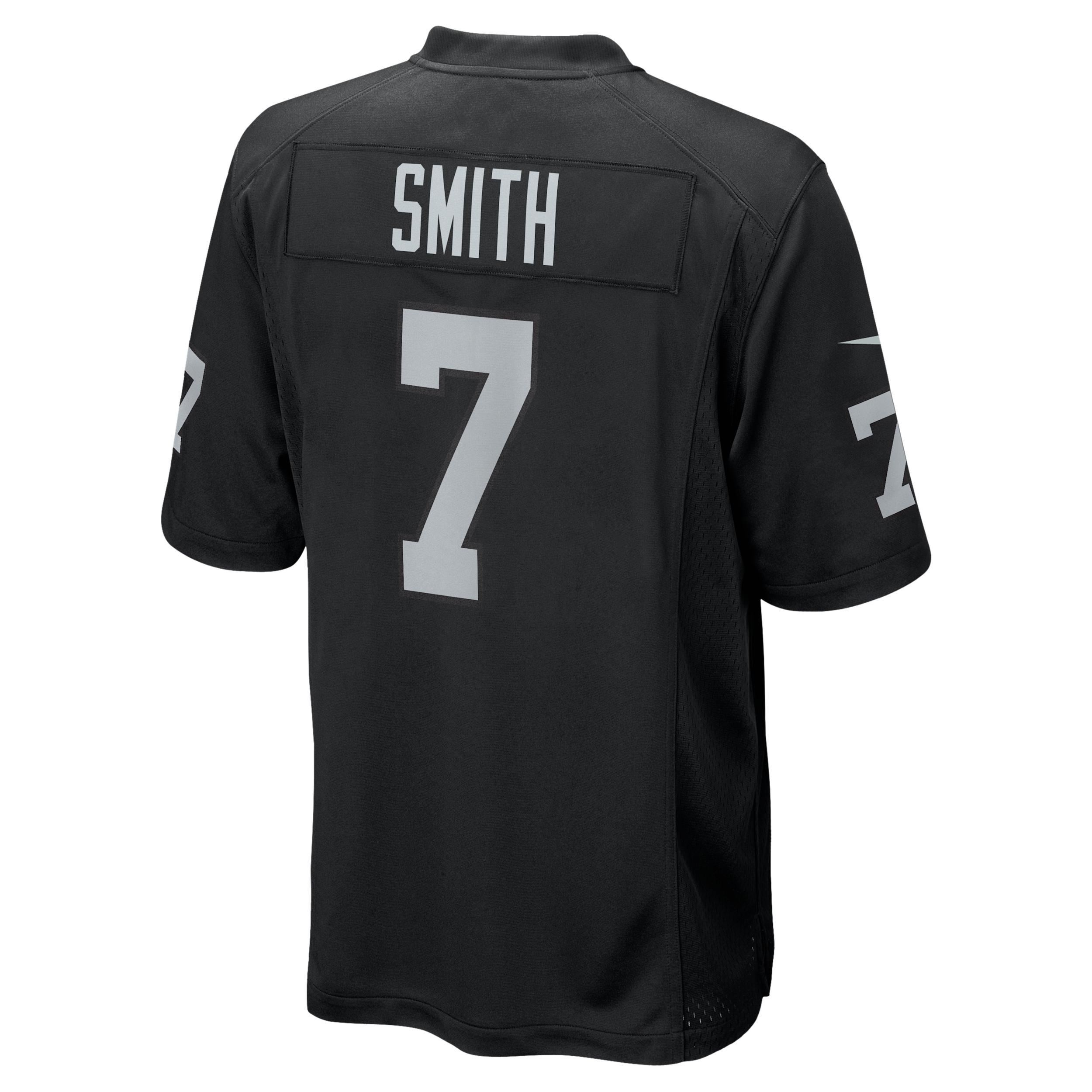 Geno Smith Las Vegas Raiders Nike Men's NFL Game Jersey Product Image