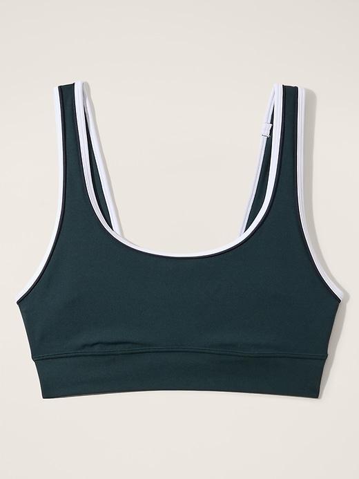Breathe Longline Piping Sports Bra A-C Product Image