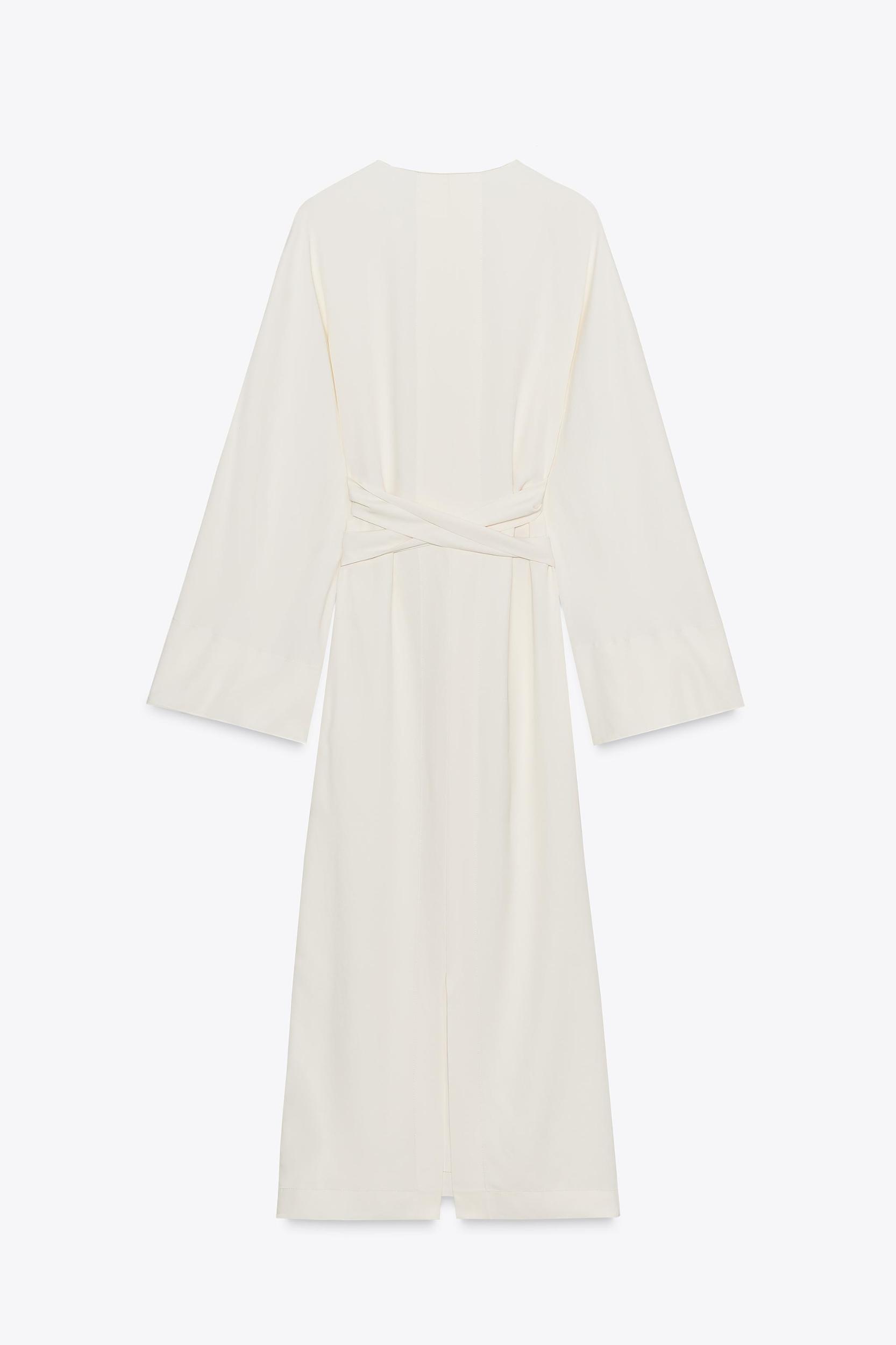 ZW COLLECTION MIDI DRESS WITH TIES Product Image