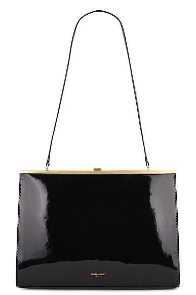 Saint Laurent Large Le Anne-marie Shoulder Bag in Black Product Image