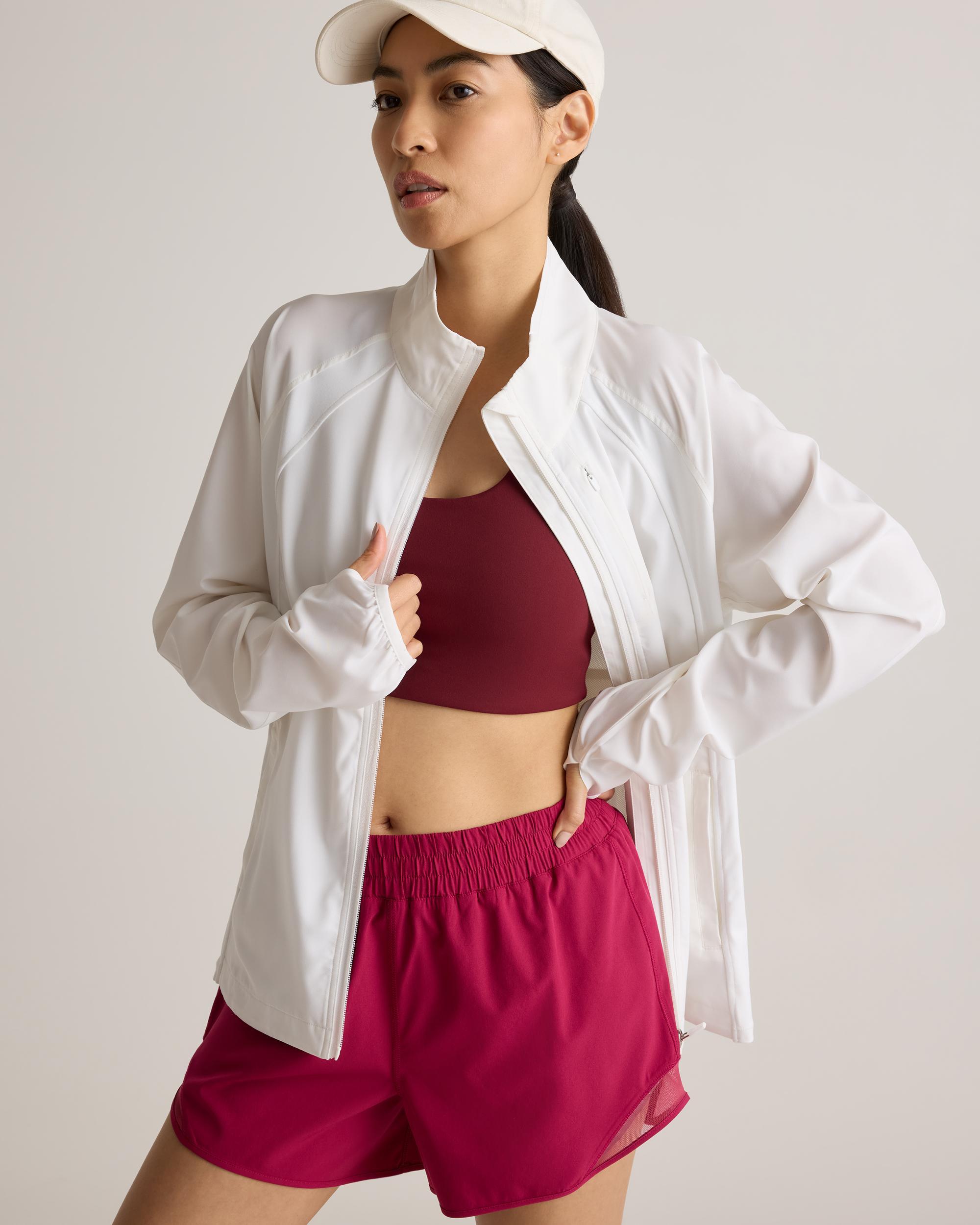 Quince | Women's Race Day Full-Zip Jacket Size XS, Recycled Polyester Product Image