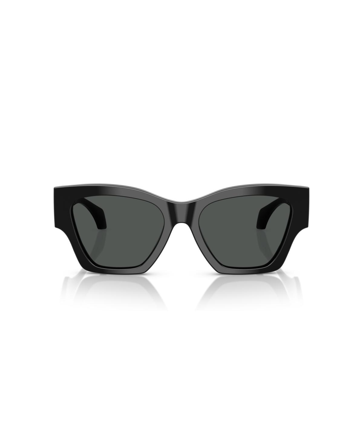 VERSACE Ve4492u Square Logo-print Sunglasses In Black Product Image