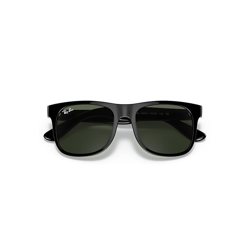 Ray-Ban Justin Kids Sunglasses Frame Green Lenses Product Image