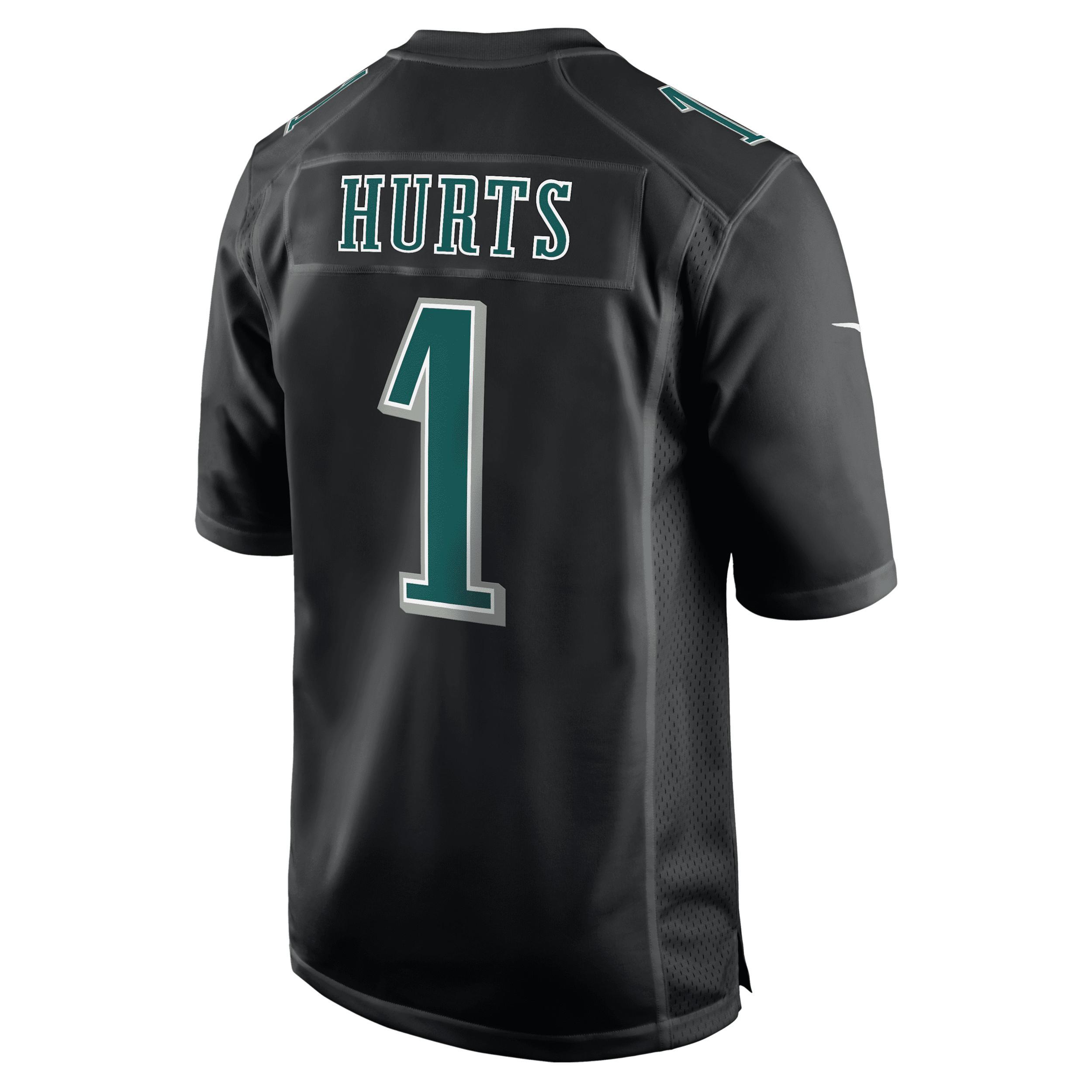 Men's Nike A.J. Brown Carbon Black Philadelphia Eagles Super Bowl LIX Fashion Game Player Jersey, Size: Medium Product Image