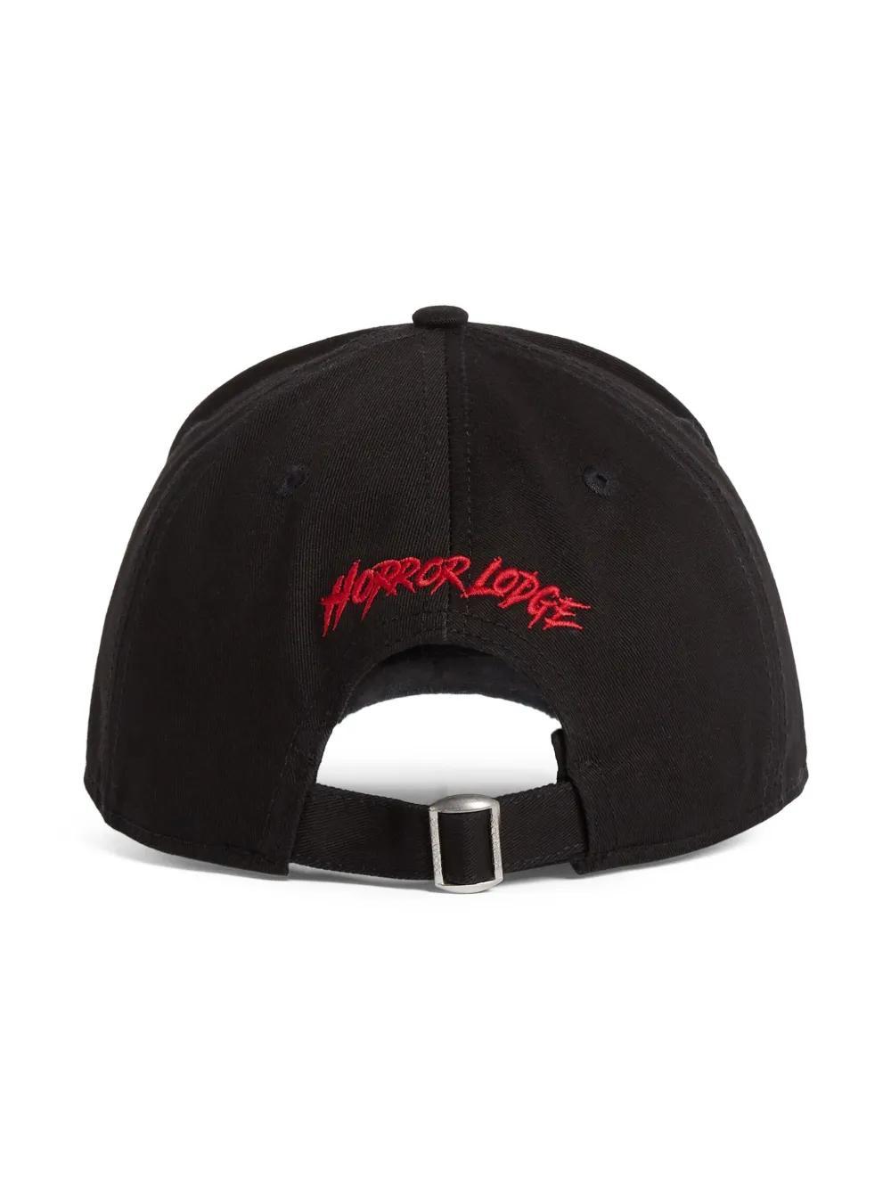 tiger-appliqué baseball cap Product Image