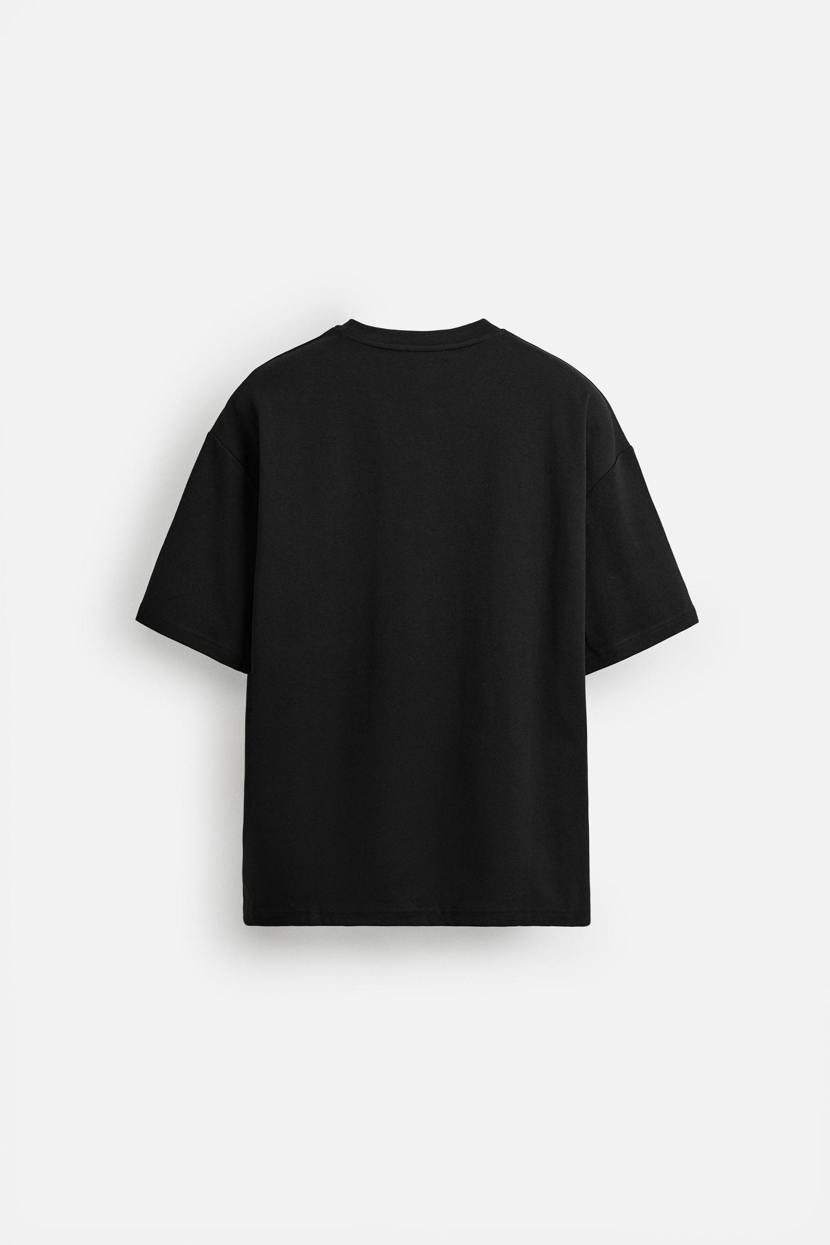 EMBROIDERED TEXT T-SHIRT Product Image