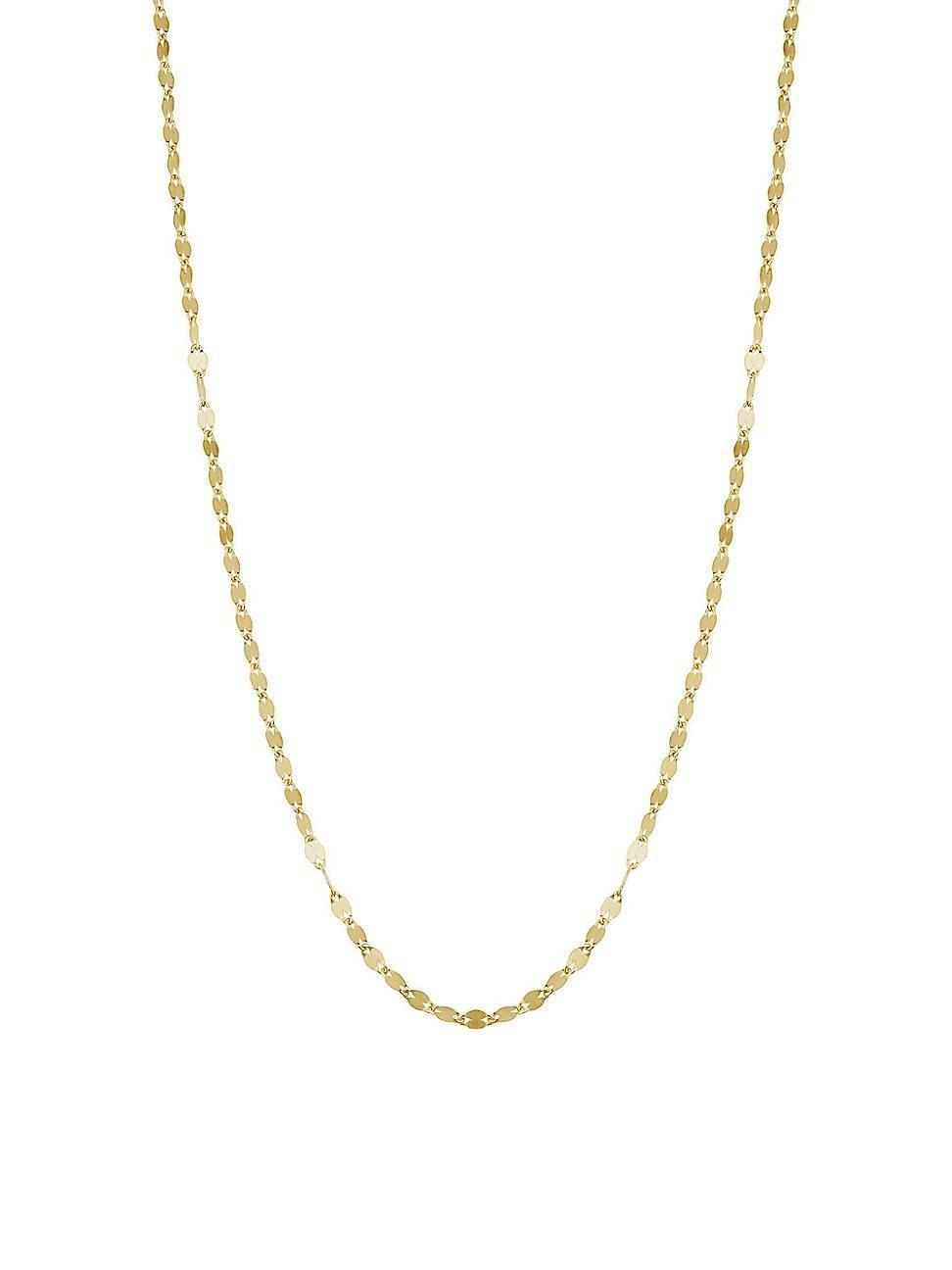 Womens 14K Yellow Gold Cabaret Chain Choker Product Image