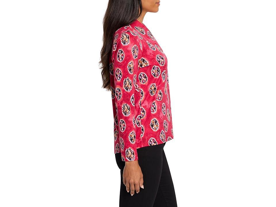 NIC+ZOE Starburst Top Multi) Women's Clothing Product Image