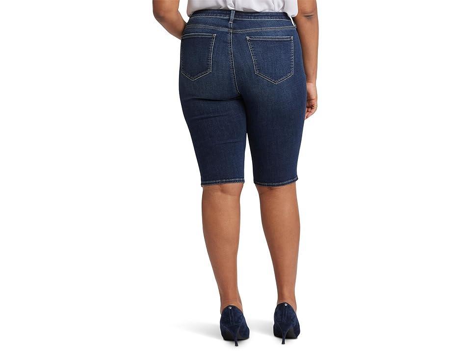 NYDJ Plus Sophie Bike Capri Lotusgarden (lotusgardens) Women's Jeans Product Image