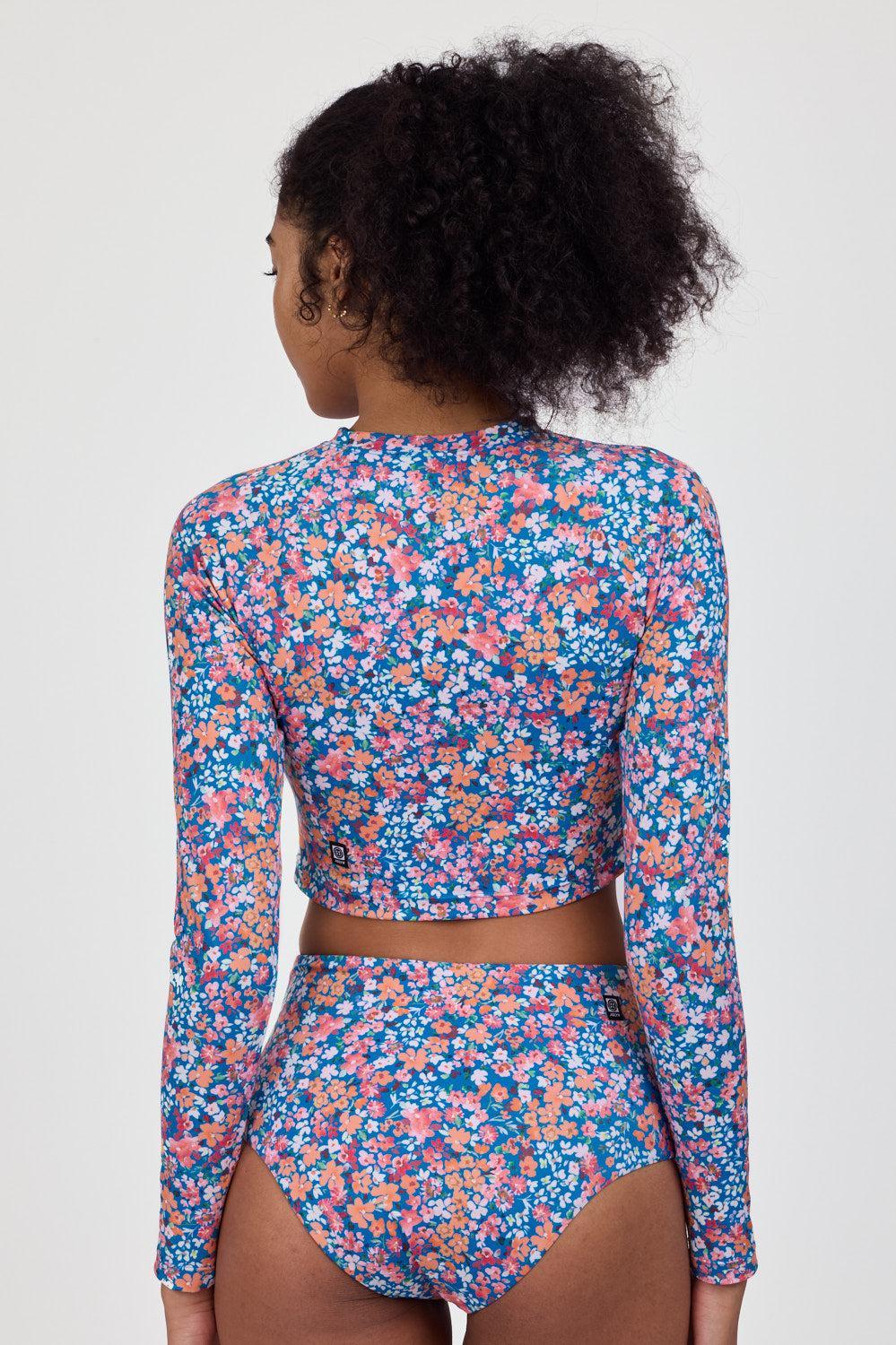 Sale Moana Long Sleeved Crop Rashguard Product Image