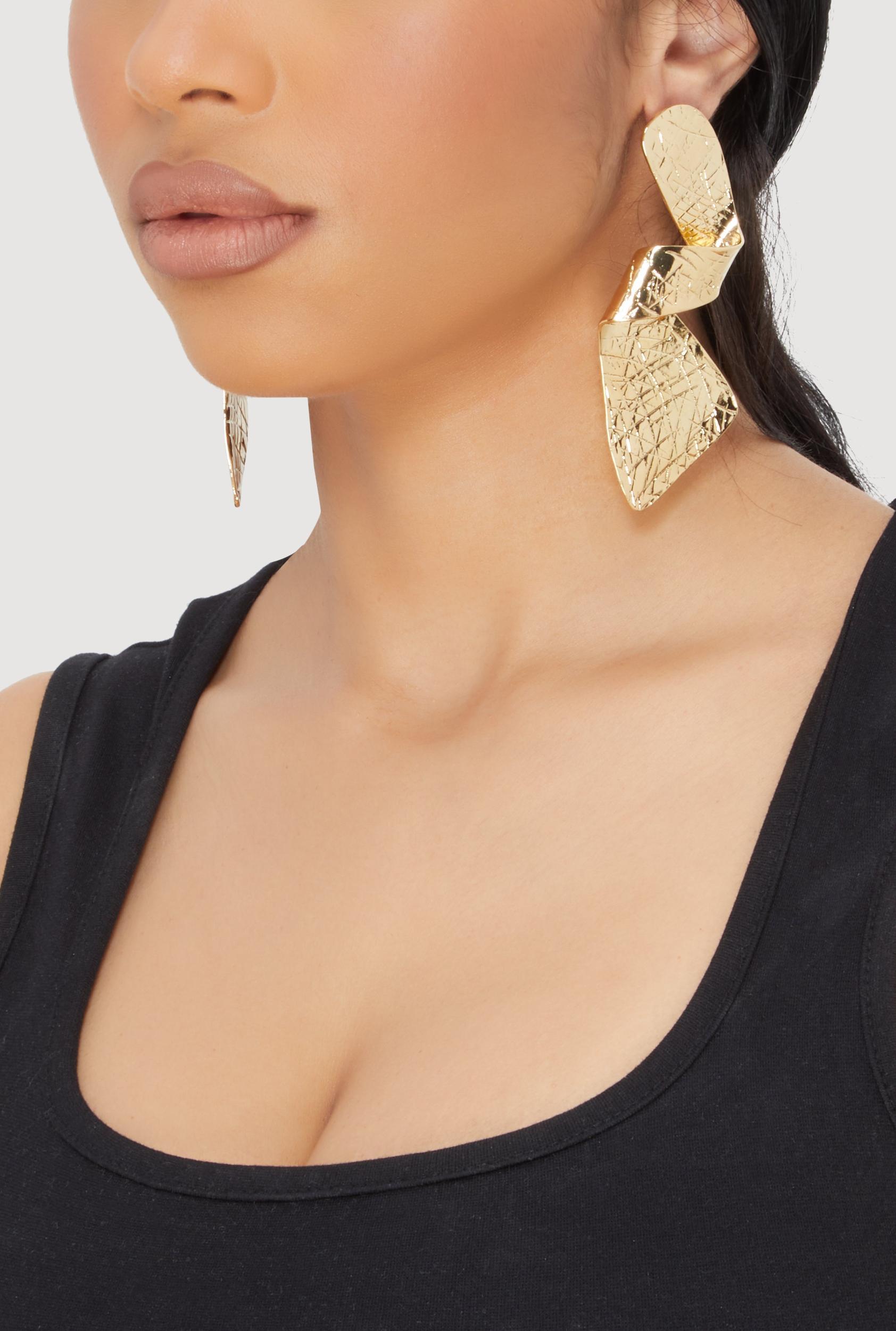 Faux Pearl Rhinestone Beaded Layered Necklace with Drop Earrings Male Product Image