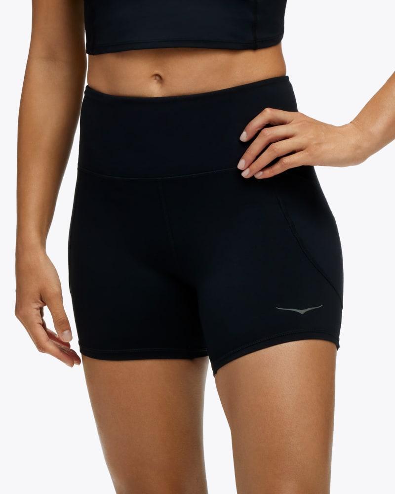 HOKA Women's Elaro 5" Bike Short in Amethyst, Size Large Product Image