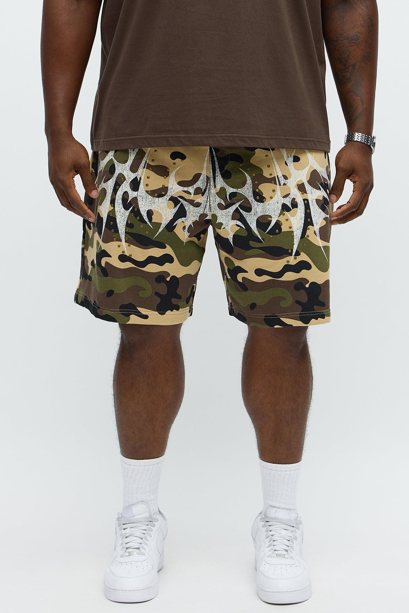 Metal Camo Sweatshort - Camouflage Product Image
