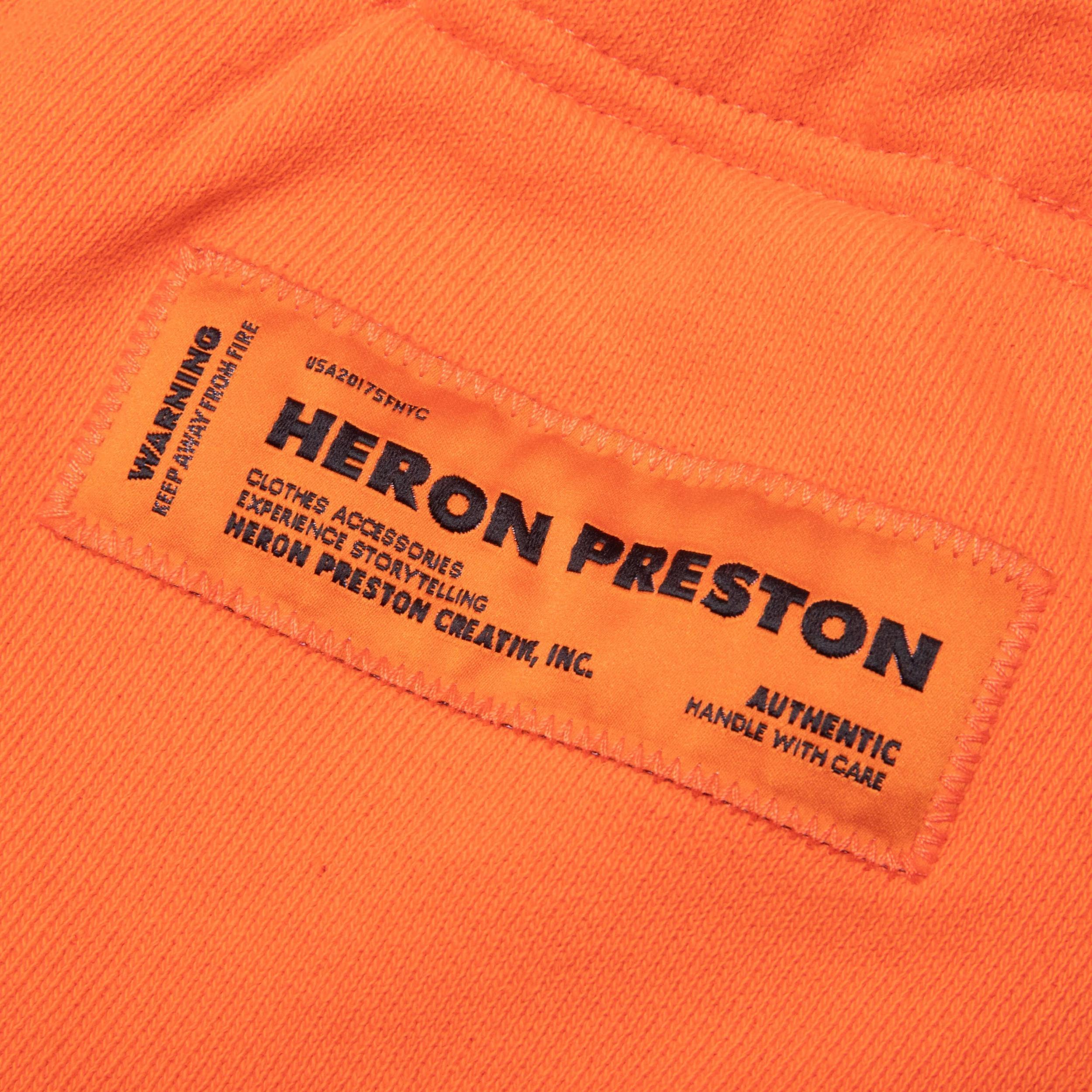 Plain Sweatpants CTNMB Vertic - Orange/White Male Product Image