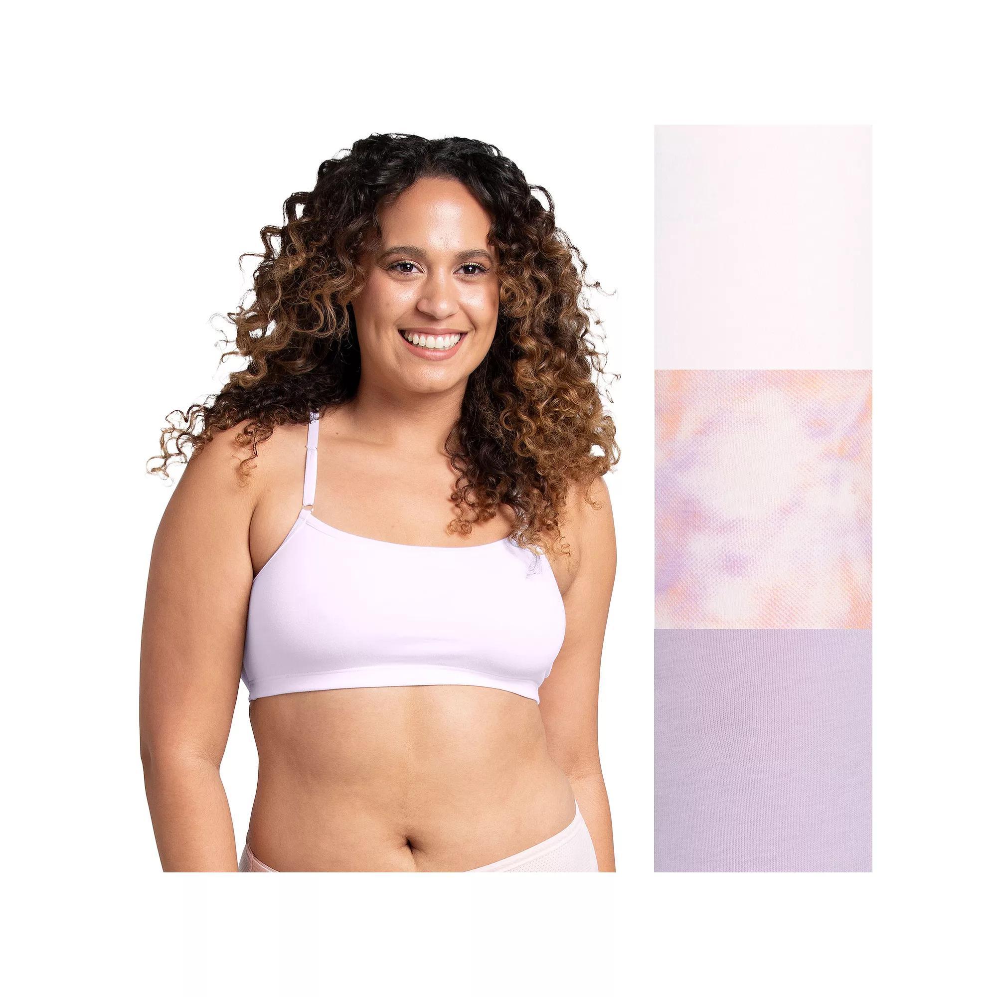 Womens Fruit of the Loom 360 Stretch Bra 3-pack 3DSCSCT Product Image