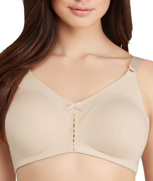 Bali® Double Support® Full-Figure Wireless Bra 3036, Women's, Size: 38 C, White Product Image
